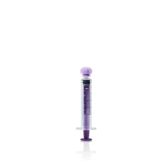 ENFit* Nubre Syringe 5mL Sterile w/ Cap (REF# 419-MM1031P)