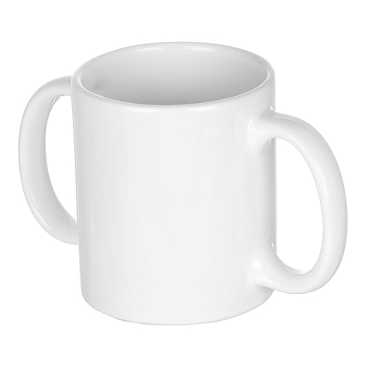 Microwave safe ceramic mug