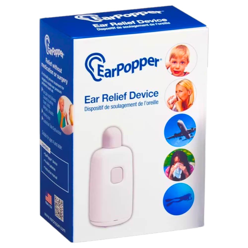 Middle ear fluid drainage