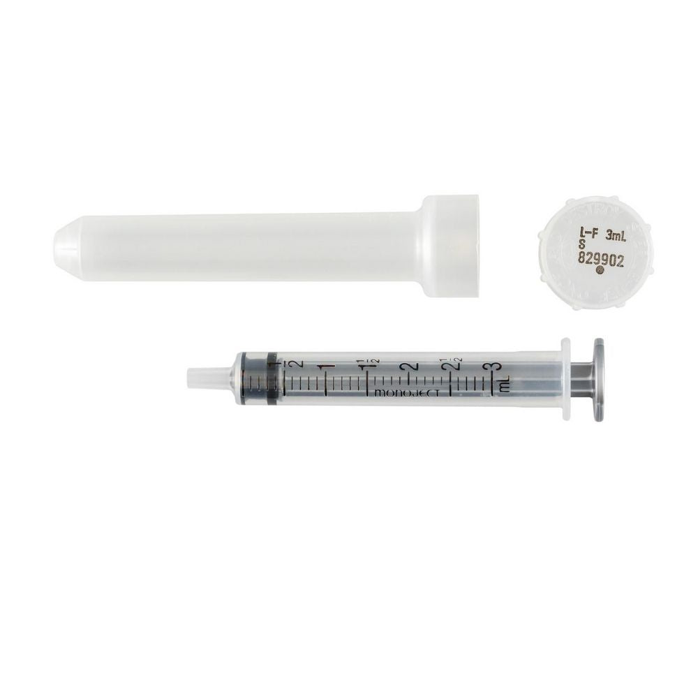 Monoject™ Rigid Pack Syringe, Leur Lock, 60 cc (Case 100 pcs)