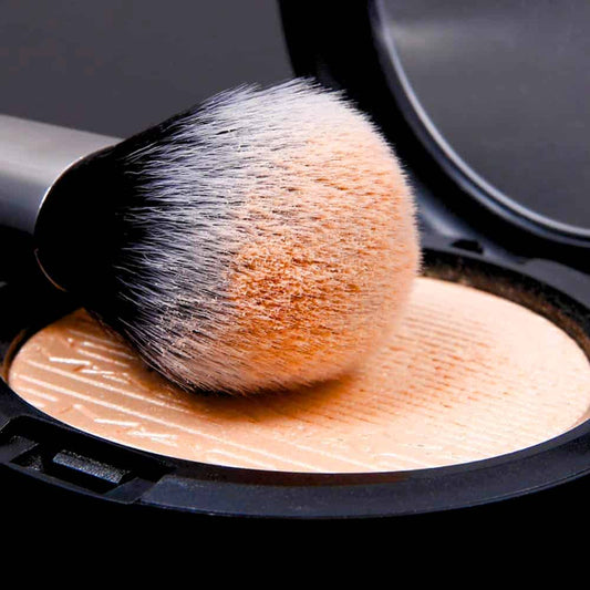 Multifunctional blusher brush