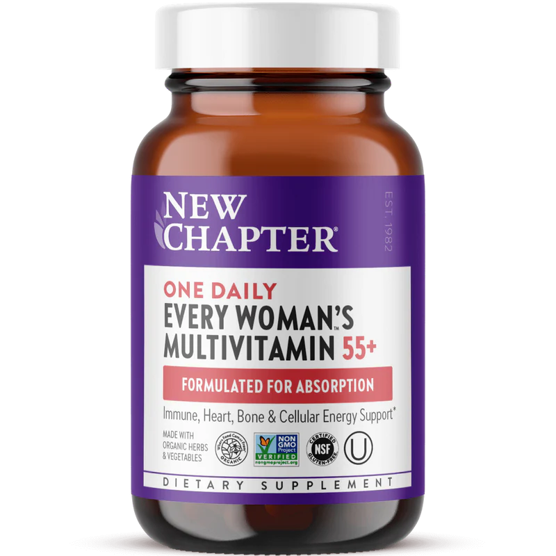 New Chapter: Every Woman's 55+ One Daily Multivitamin