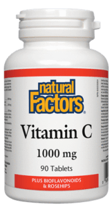 Natural Factors: Vitamin C 1000 mg plus Biofavanoids & Rosehips