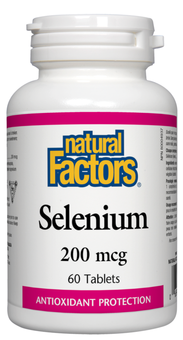 Natural Factors: Selenium 200 mcg