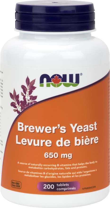 NOW: Brewer's Yeast 650 mg Tablets