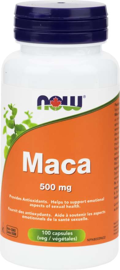 NOW: Maca 500 mg Veg Capsules