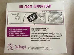 Ea/1 Nu-Form Cool Comfort 6In, Xlarge, 4In Center Opening (Non-Returnable)