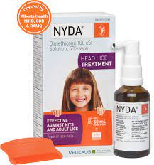 NYDA TREATMENT FOR HEAD LICE 50MLNYDA TREATMENT FOR HEAD LICE 50ML