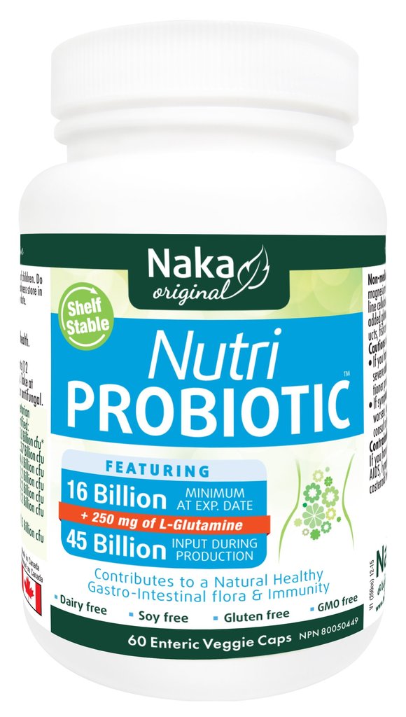 Naka: Nutri Probiotic 60 Capsules