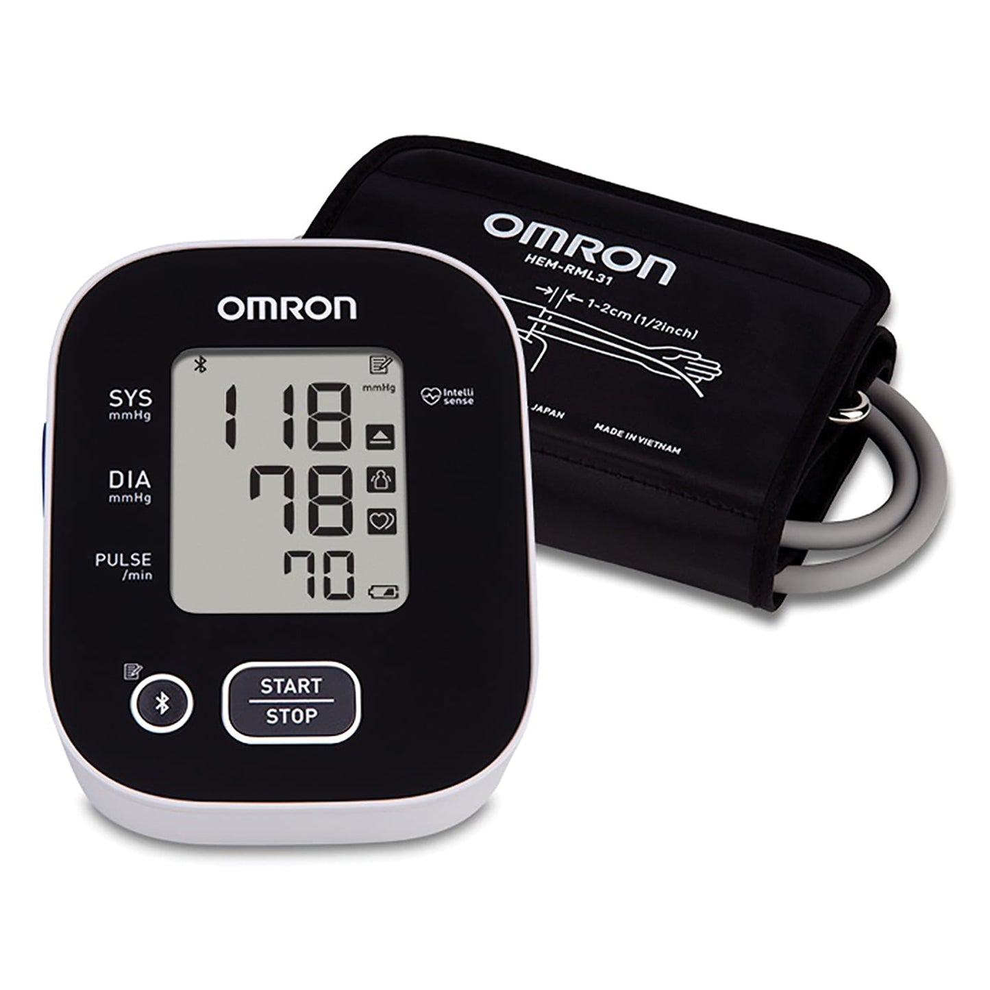 Omron 3 Series Upper Arm Blood Pressure Monitor BP7150 & HEM-CS24-B Cuff