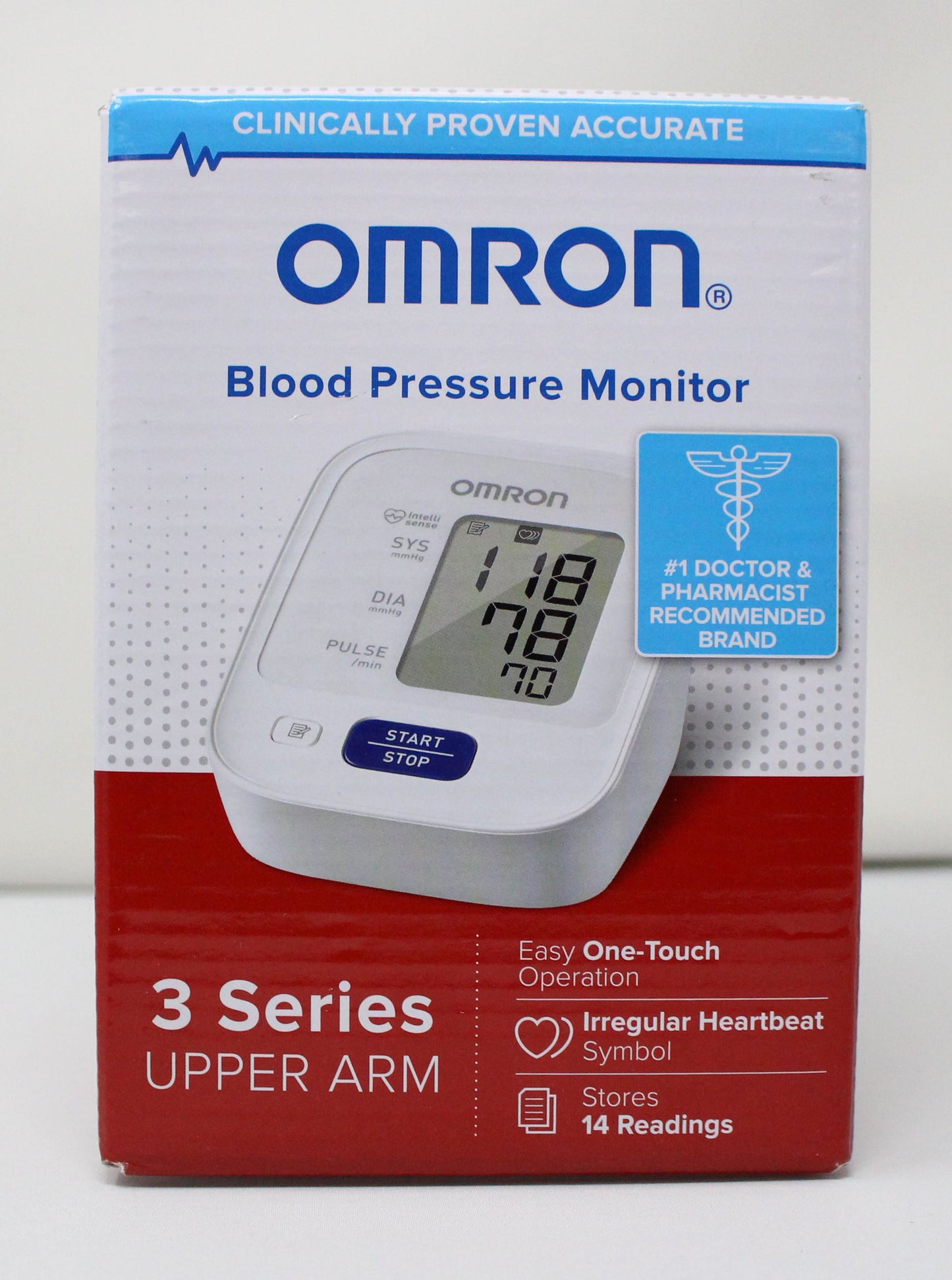 Omron 3 Series BP710N - Blood pressure monitor - cordless