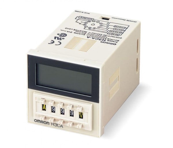 Omron Automation H3CAA Solid-state Timer - 8 Operation Modes - 11-Pin Round Socket - SPDT