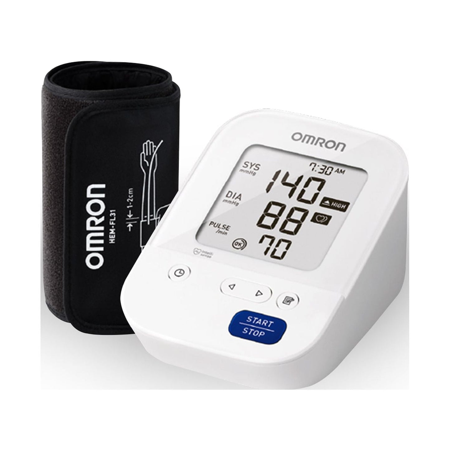 Omron HEM 7156 with 360 Accuracy IntelliWrap Cuff & Average of Last 3 Measurements