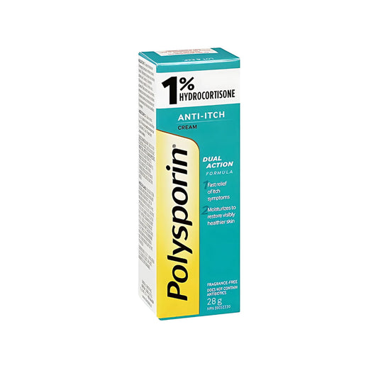 POLYSPORIN® 1% Hydrocortisone Anti-Itch Cream