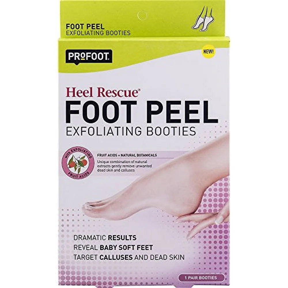 PROFOOT Heel Rescue Foot Peel Exfoliating Booties