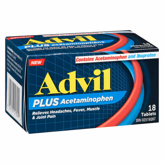 Advil PLUS Acetaminophen - 18's