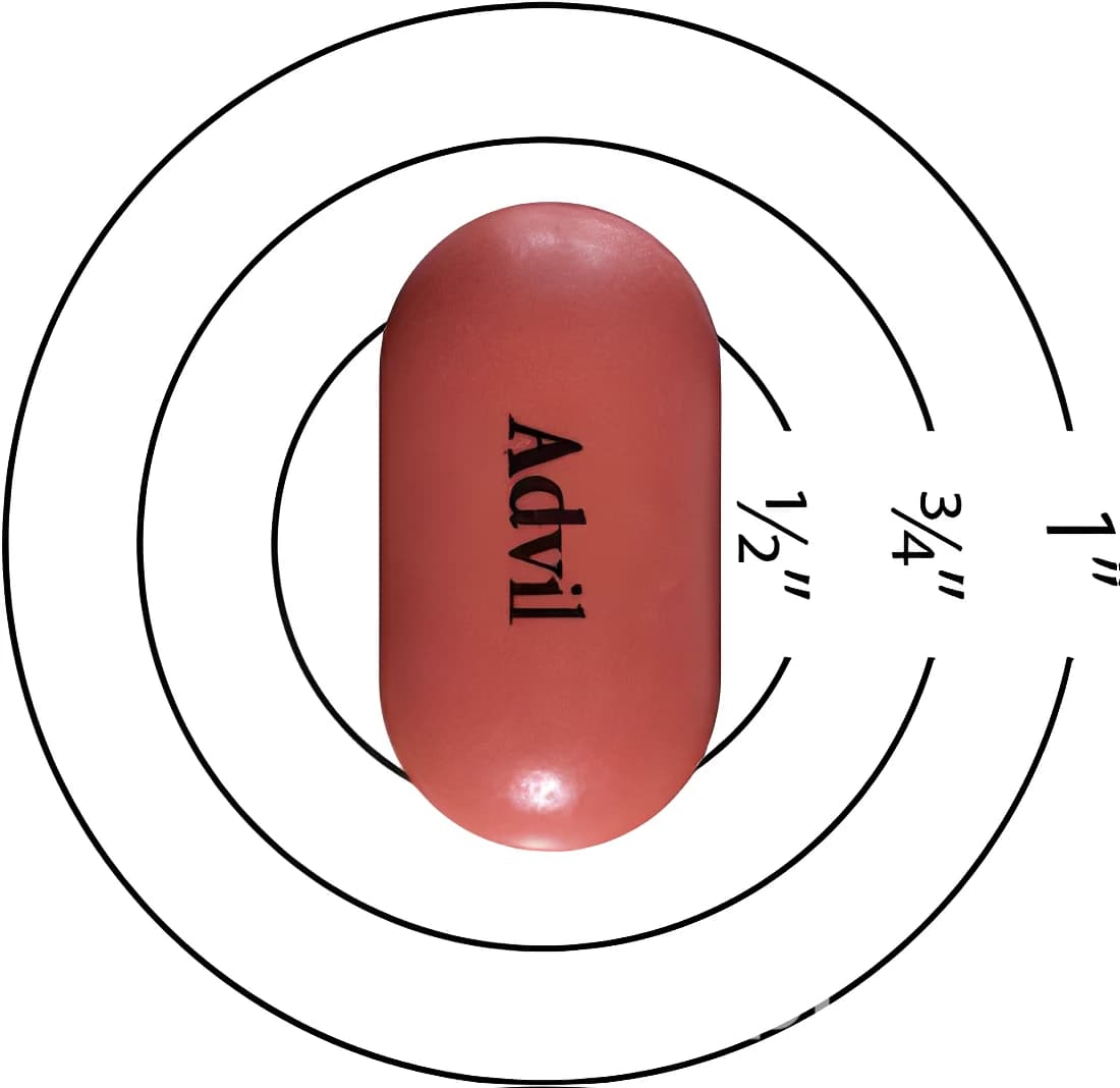 Advil Regular Strength Ibuprofen Caplets for Headaches and Pain Relief, 200 mg, 24 Count