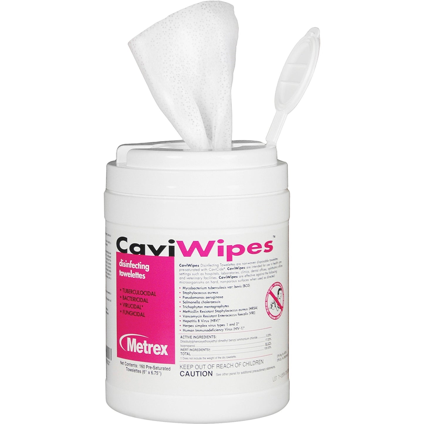 Professional-grade surface disinfectant wipes designed to kill a broad range of pathogens