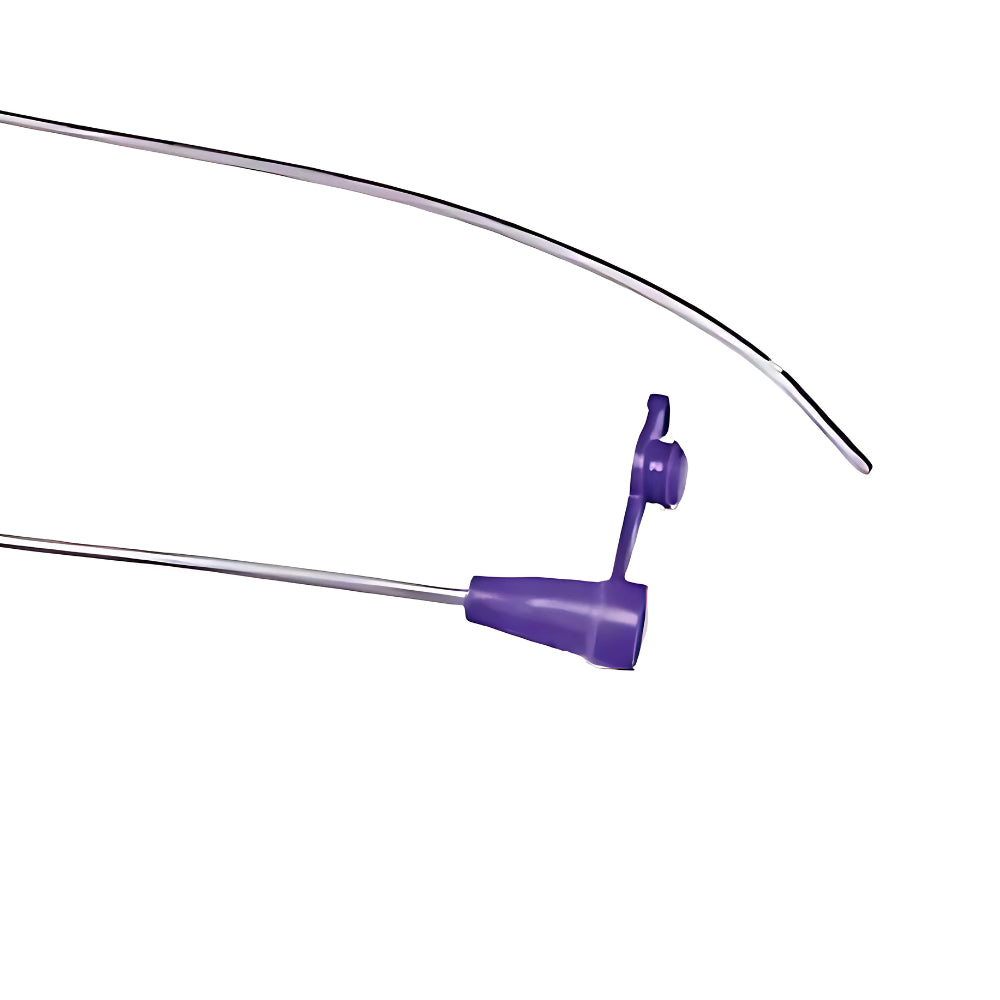 Radiopaque line feeding tube