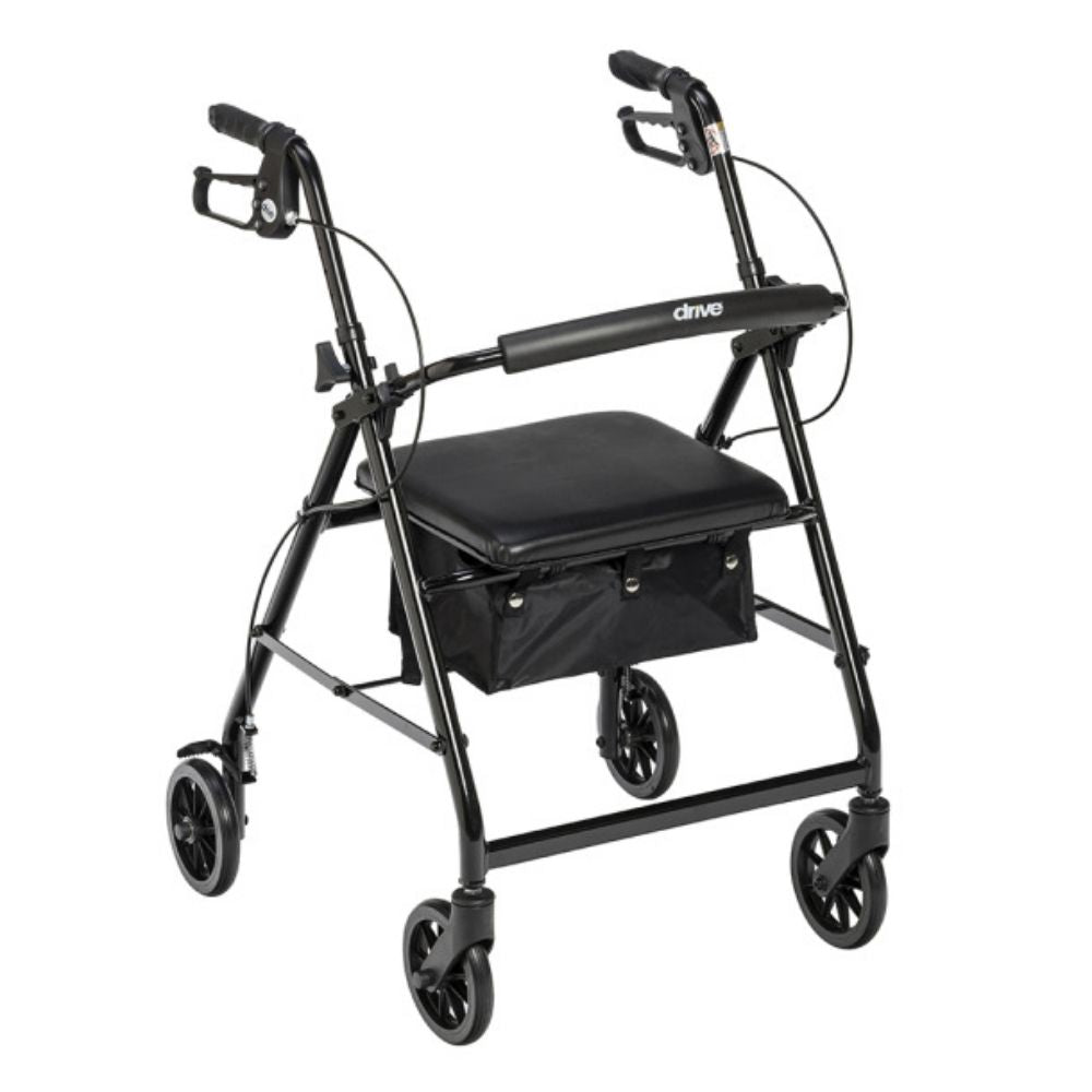 Drive® Aluminum Rollator, Black