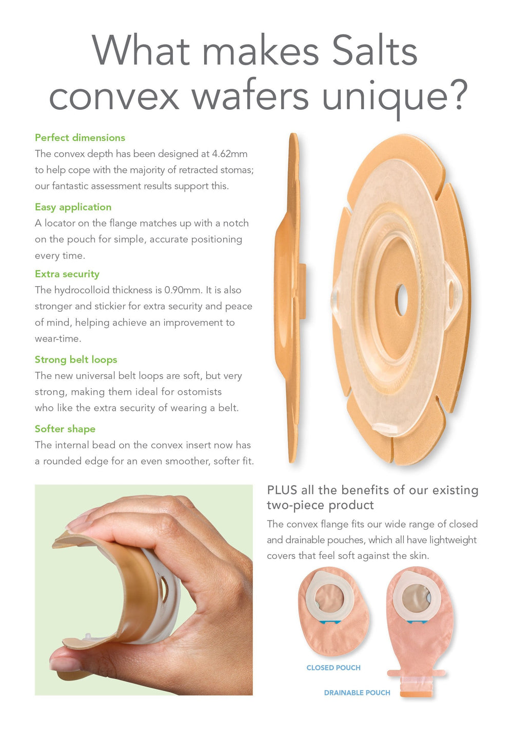 Harmony Duo Convex Flange W/ Flexifit & Aloe Pre-Cut 28mm - Box Of 5