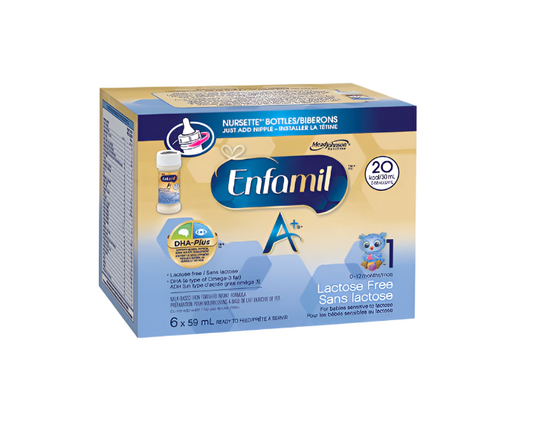 Enfamil A+ Lactose Free Nursettes