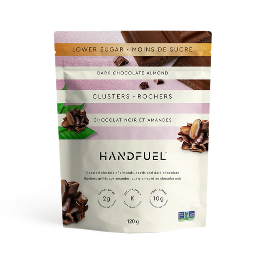 Handfuel Dark Chocolate Almond Clusters