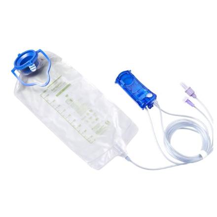 ENFit* Kangaroo OMNI Feeding Set with Flush Bag and ENPlus Spike 1000mL (REF# BSPFF)