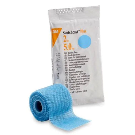 3Mâ„¢ Scotchcastâ„¢ Plus Casting Tape, Light Blue, 2" x 4yds (Box 10 pcs)