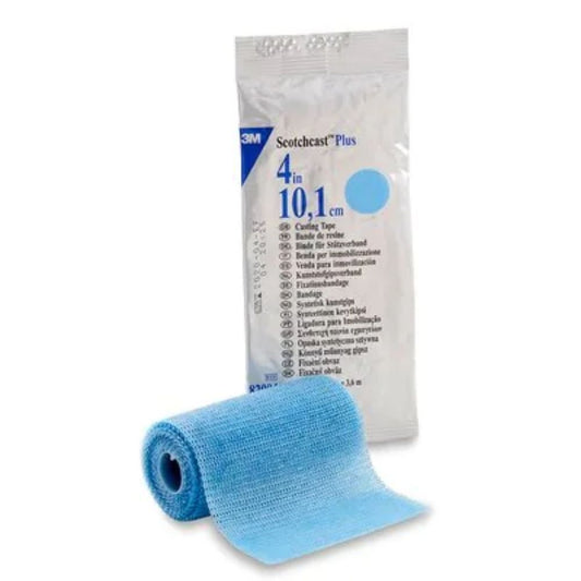 3Mâ„¢ Scotchcastâ„¢ Plus Casting Tape, Light Blue, 4" x 4yds (Box 10 pcs)