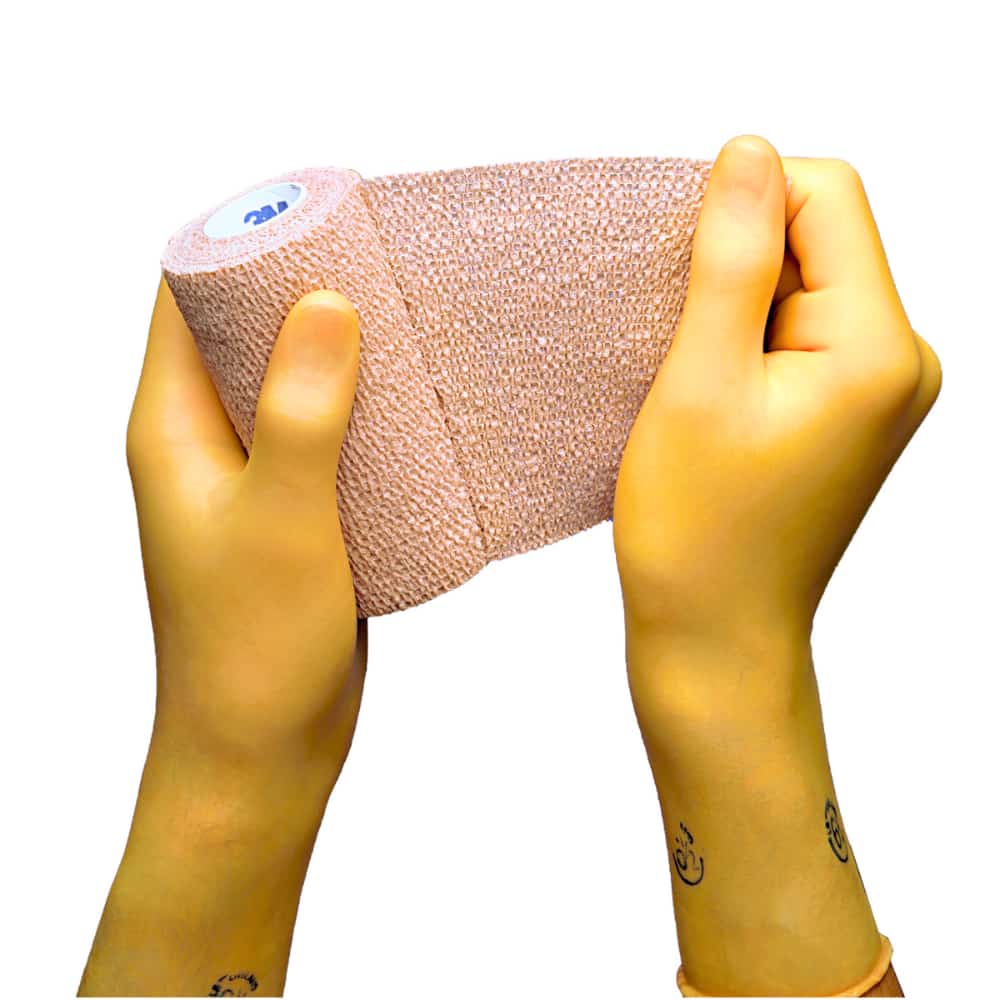 Secure and comfortable bandage support