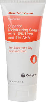 Atractain Cream With Urea And Alpha Hydroxy Acid (AHA), - 5oz (140ml) Tube