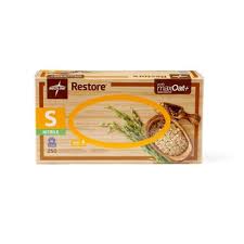 Gloves, Nitrile Powder Free (Medline Restore) w/ Colloidal Oatmeal, Small - 250/Box