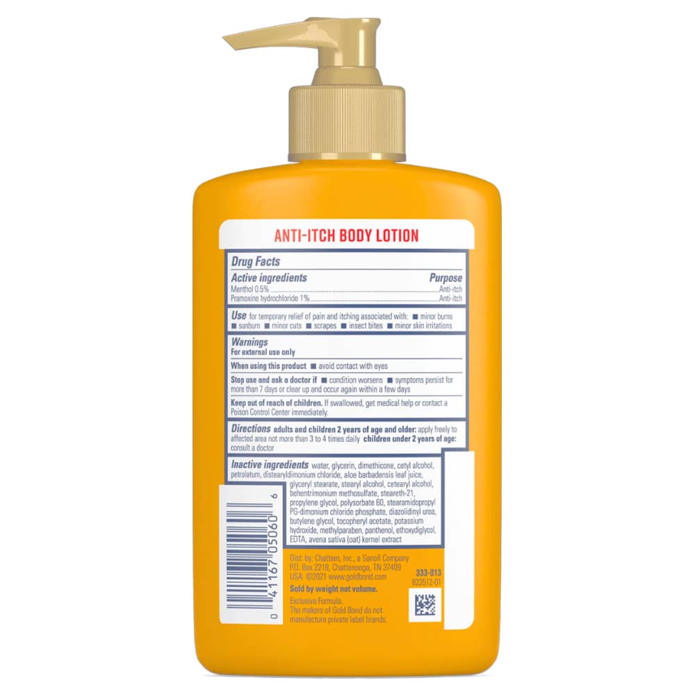 Soothing lotion for external irritants