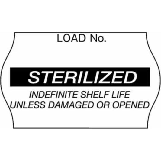 3M™ Comply™ Sterilization Load Labels, Black (Case 12 pcs)