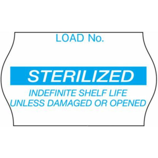 3M™ Comply™ Sterilization Load Labels, Blue (Case 12 pcs)