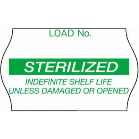 3M™ Comply™ Sterilization Load Labels, Green (Case 12 pcs)