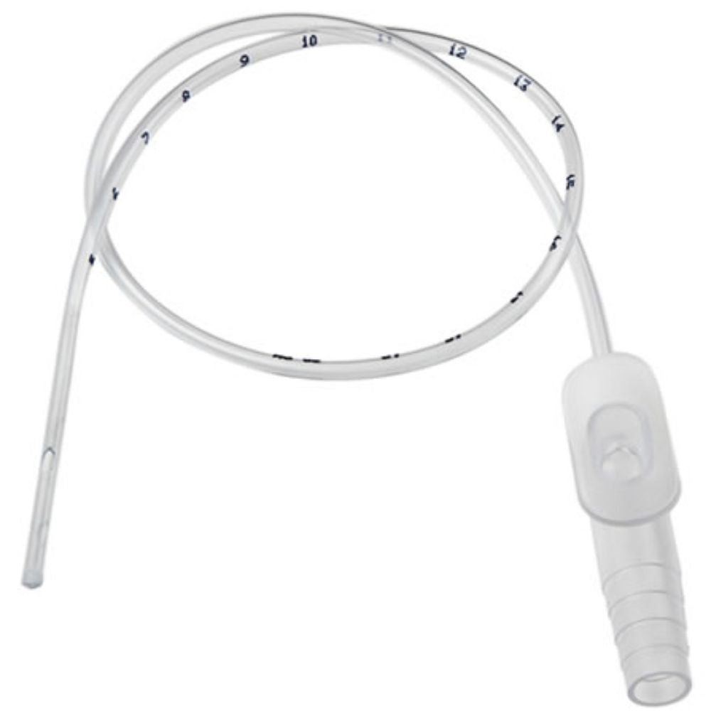 Med-Rx® Suction Catheter w/Control Valve, Straight (Case 50 pcs)