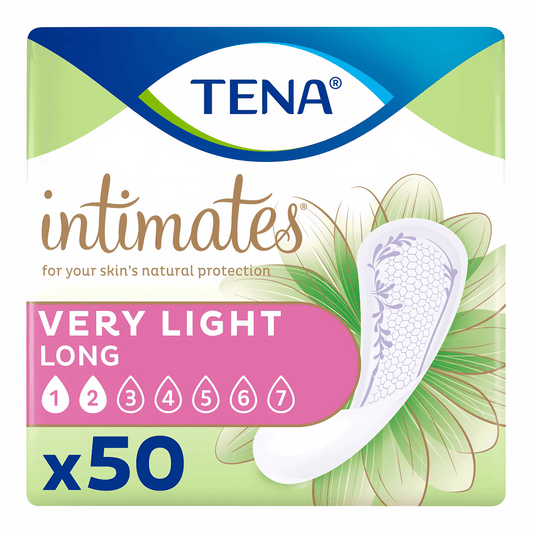 TENA Sensitive Care Extra Coverage Very Light Liners - 50 count