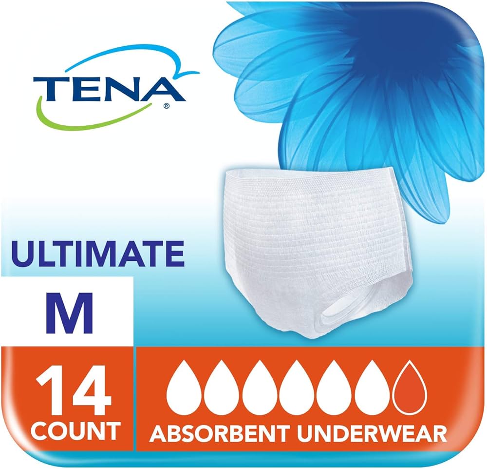 TENA Ultimate Incontinence Underwear - Medium - 14s