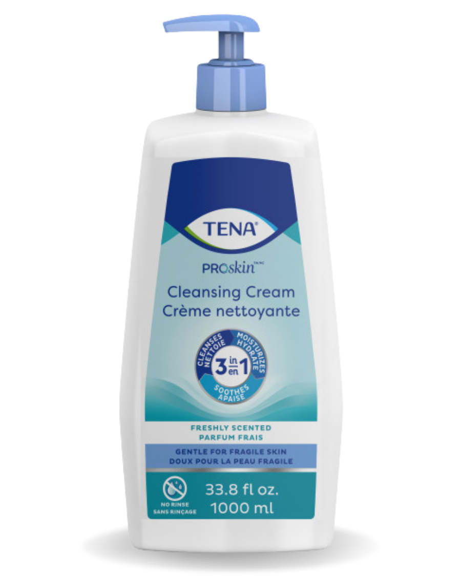 TENA ProSkin Cleansing Cream | Freshly Scented - 1000ml