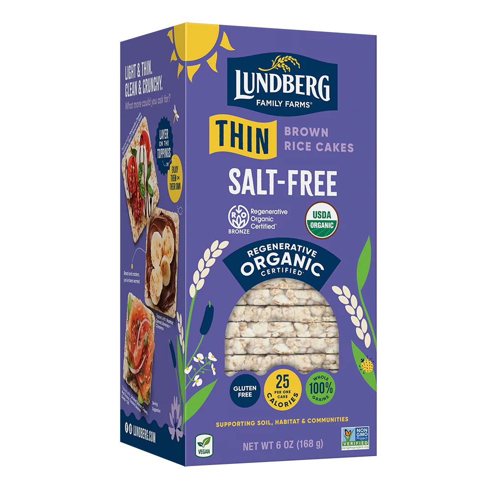 Lundberg: Thin Stackers Brown Rice Salt-Free
