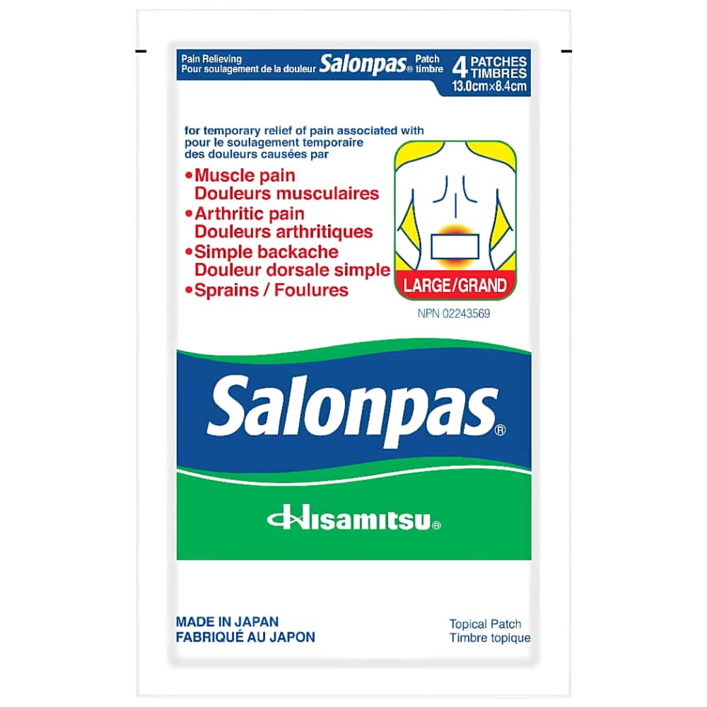 Topical Patch Large 4 Patches
