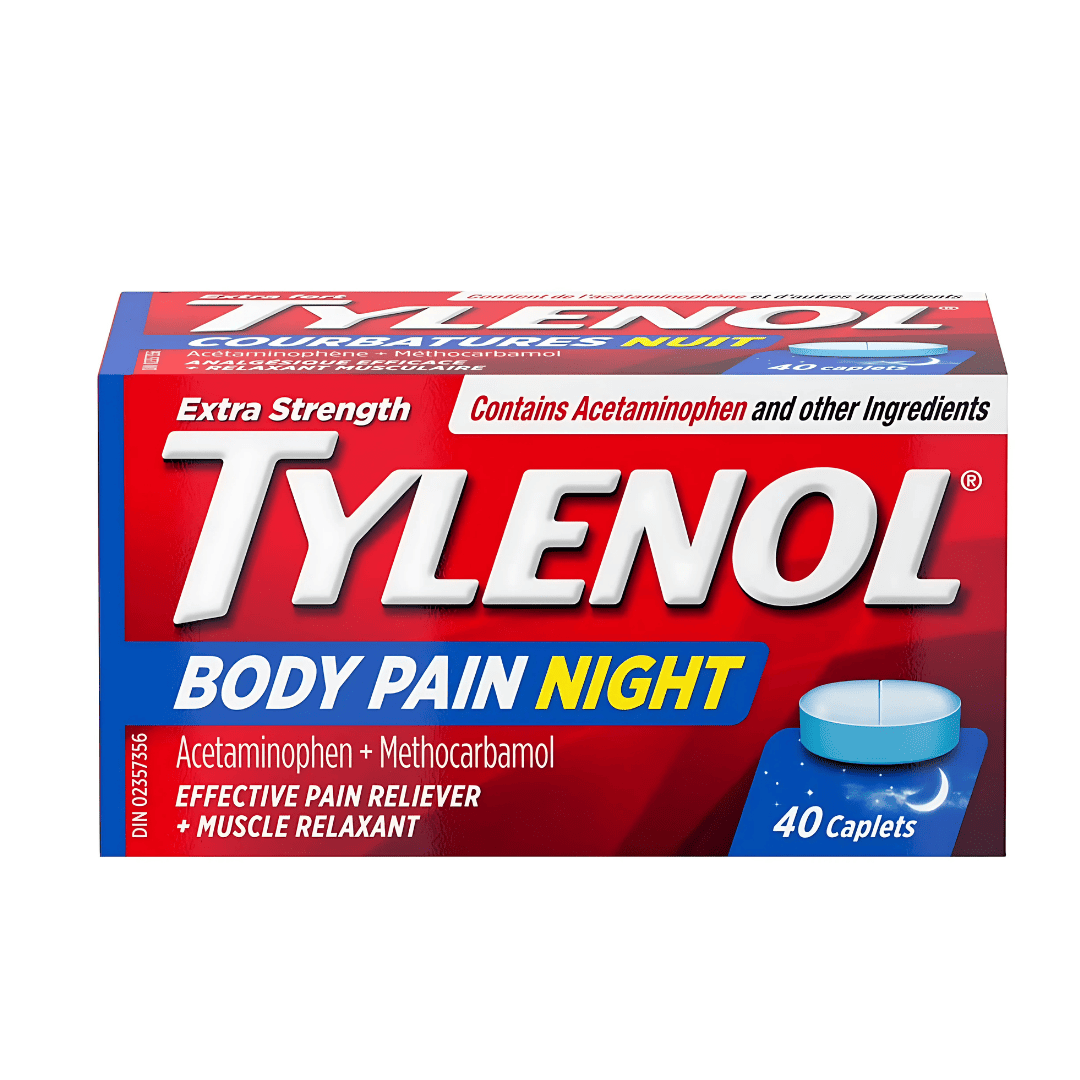 Tylenol* Body Pain Night Extra Strength Caplets - 40's� �