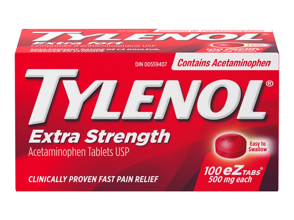 Tylenol* Extra Strength EZ Tablets - 100s