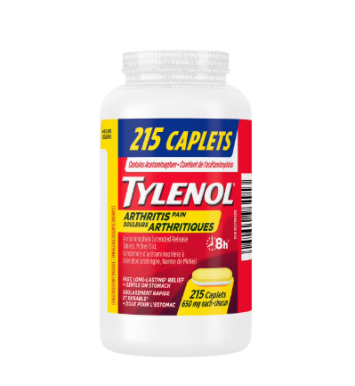 Tylenol* Arthritis Pain Caplets - 215's