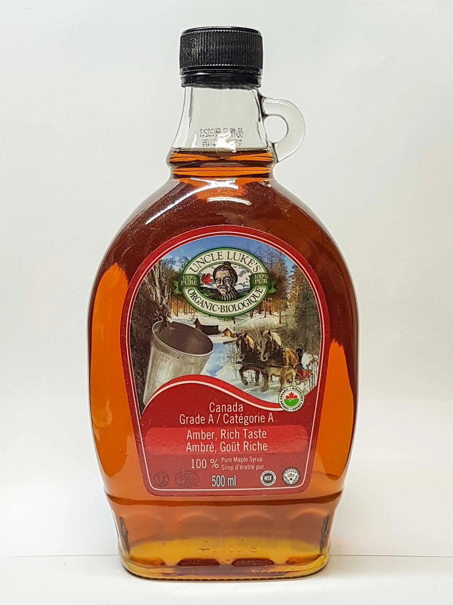 Uncle Luke's: Organic Maple Syrup Amber Rich Taste