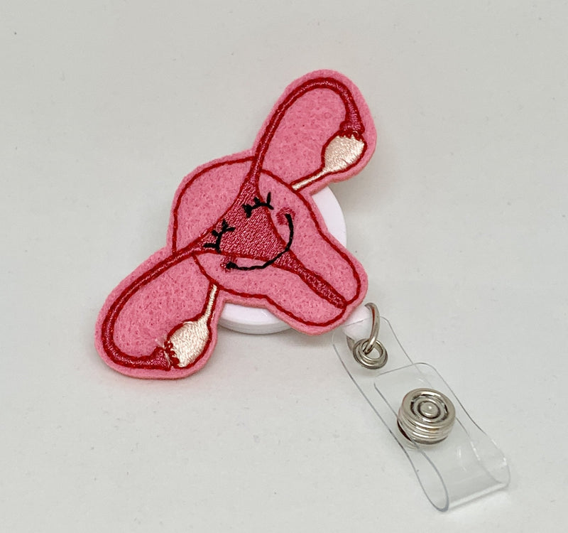Uterus Retractable ID Holder