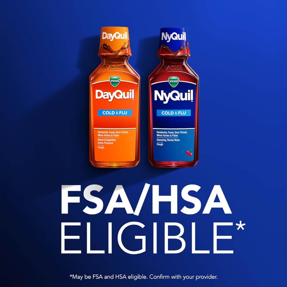 Vicks DayQuil and NyQuil Severe cold & flu