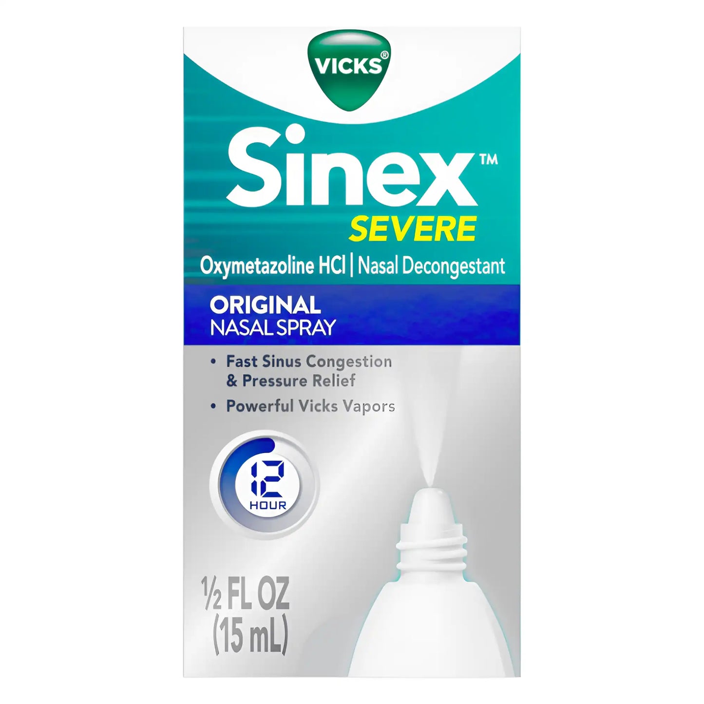 Vicks Sinex Severe Nasal Decongestant 15mL (Per Each)